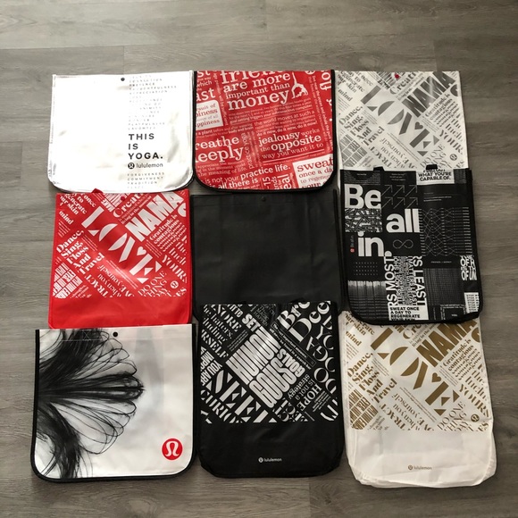 9 Lululemon Bags Large - Picture 1 of 8